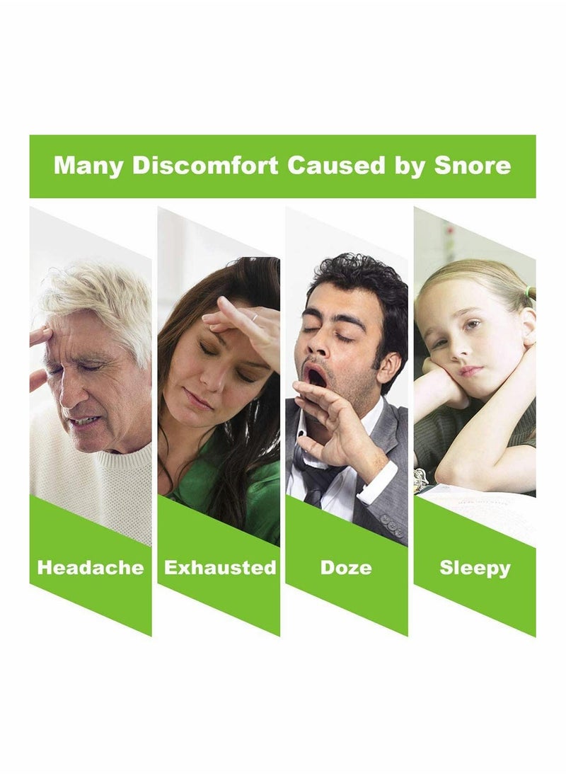 SYOSI - Anti Snoring Chin Strap for Men and Women, Anti Snoring Devices Ajustable Stop Snoring Solution, Snore Stopper Chin Straps Snore Reducing Snore Relief Sleep AIDS for Snoring Sleeping Mouth Breather - Image 1