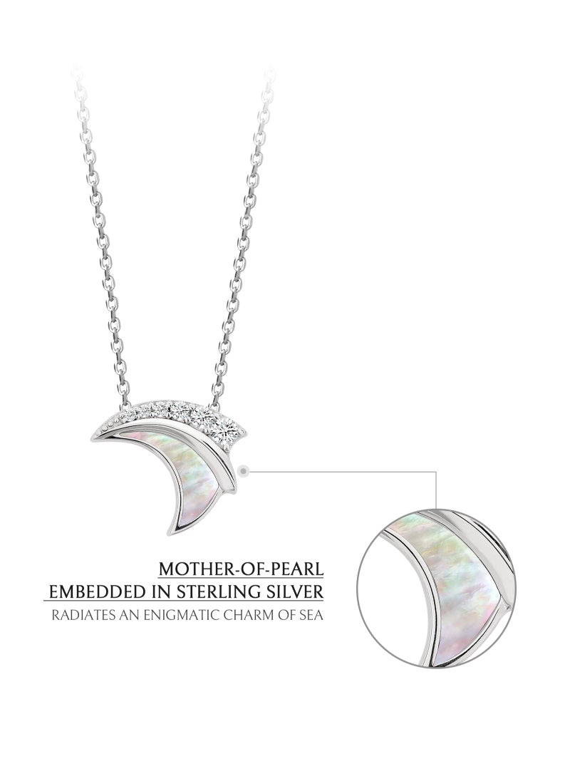 Atlantis Mother of Pearl Necklace with Sterling Silver Pendant Gift for Women Wife Girlfriend Mother - pzsku/Z49C9A871FE7D8C90C26EZ/45/_/1713503946/201a8257-a188-4d8c-9e38-1871e365b030