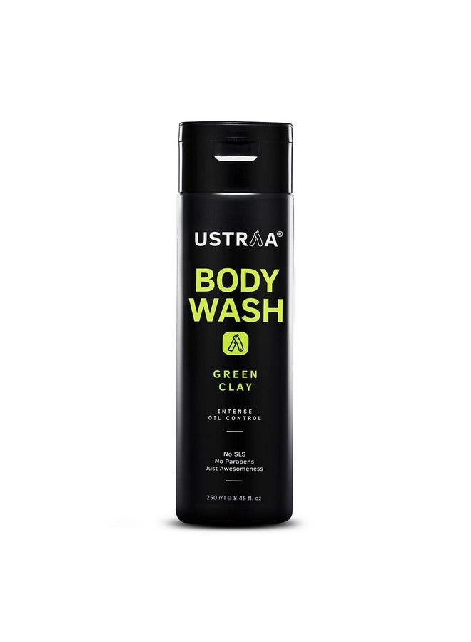 أوسترا طين غسول الجسم الأخضر 250 مل، التحكم المكثف في الزيت، يزيل الزيوت الزائدة، لا يسبب الجفاف بعد الاستحمام، رغوة مكثفة بدون كبريتات، مناسب لجميع أنواع البشرة - Image 1