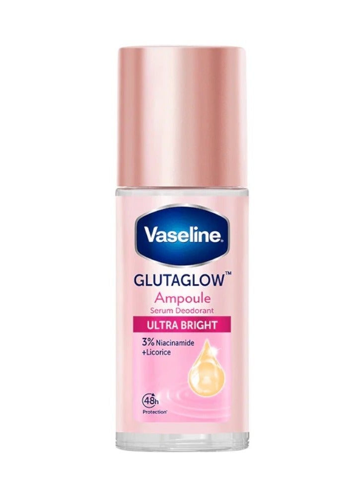 Vaseline GlutaGlow Ultra Bright Roll On Serum Deodorant - 45 ml