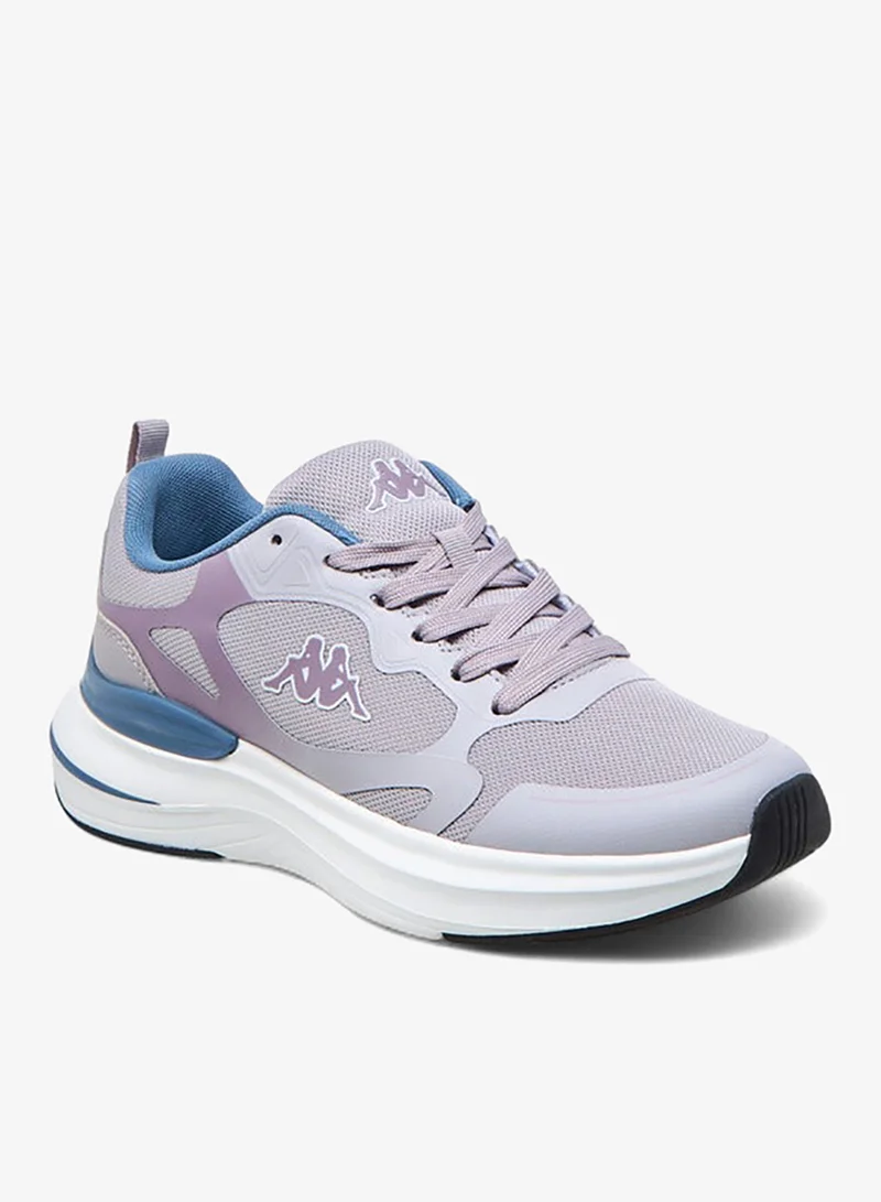 Kappa Women's Logo Detail Sports Shoes with Lace-Up Closure