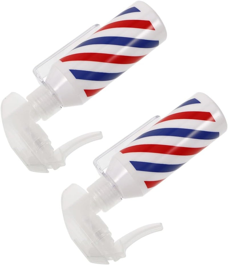 Globally spread simple design MAGICLULU 2pcs 120ml Continuous Mist Spray Water Bottles for Hair Styling Salon Barber Use Red Blue Striped Refillable Hair Spray Bottles Low dust buildup Easy clean surface Connectable modular Elegant upgraded practical design Multiple options Liquid tight joint KSA local stock Storage burden minimized build Stain resistant Working day delivery service Pre-stock well-packed goods Assorted color options Durability enhanced General purpose premium build Transit damage minimized design Protective coating General need oriented design Ventilated design Spec compliant trusted quality All choice modern design N/S/C nationwide deliver Quick use-switch compatible build Low wear optimized build Daily repeated use trusted quality - Image 1