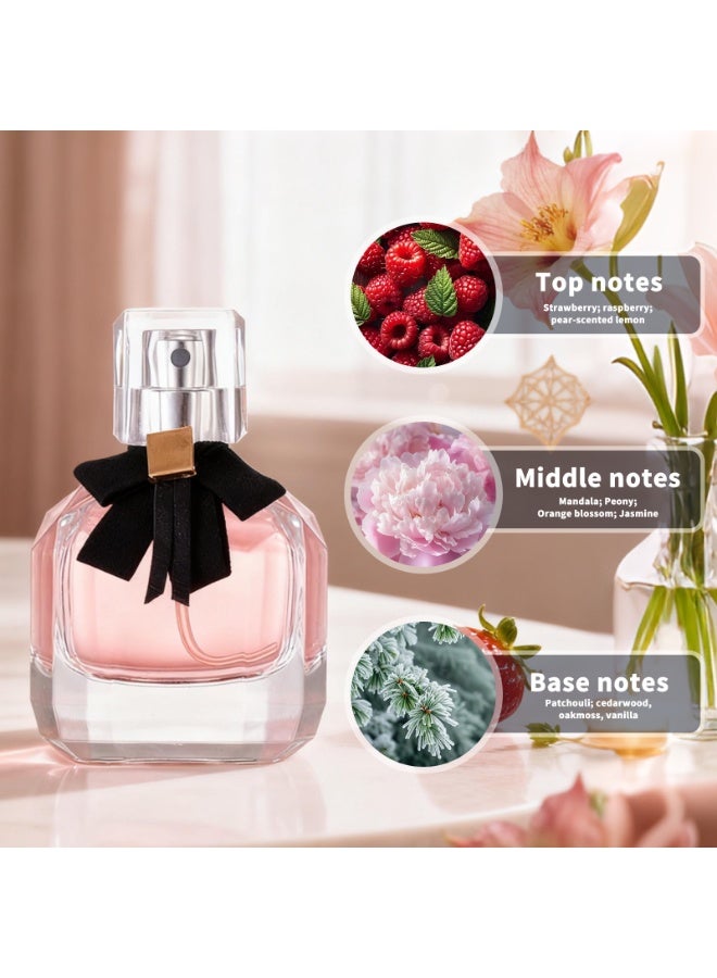 مجموعة هدايا عطور فاخرة للنساء، مجموعة هدايا من 3 قطع أو دو برفوم (3 × 30 مل)، رائحة عطر كلاسيكية للنساء، روائح زهرية فاكهية شرقية - Image 4
