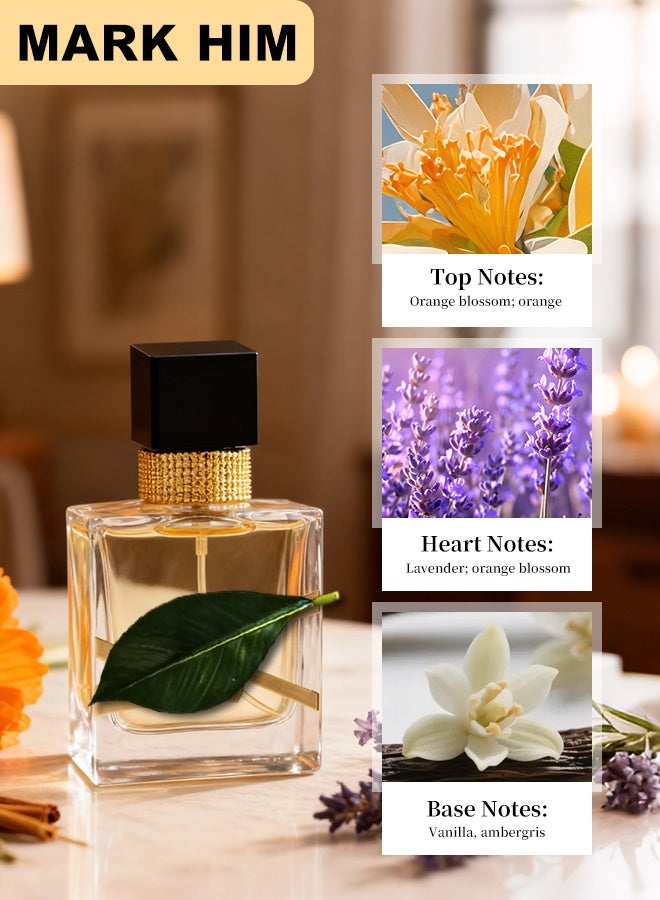 MARK HIM Luxury Perfume Gift Set for Women, 3PCS Eau de Parfum (3x30mL) Gift Set, Classical Fragrance Scent for Women, Floral Fruity Oriental Scents - Image 5