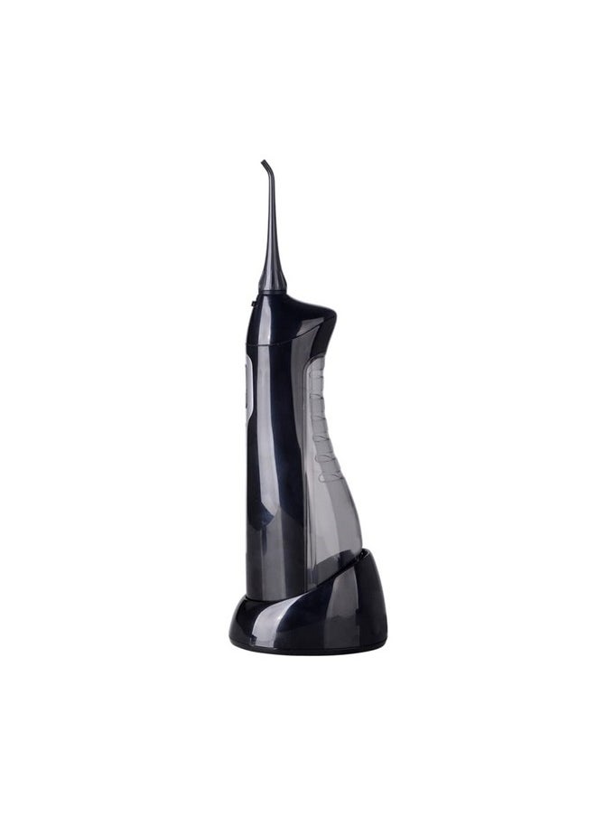 ToiletTree Products - Oral Irrigator By Poseidon Portable And Cordless Water Flosser (Wcharging Cradle Black) - Image 1