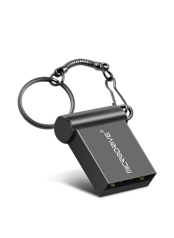 BURAQ MicroDrive 32GB USB 2.0 Metal Mini USB Flash Drives U Disk (Black)  - Image 2