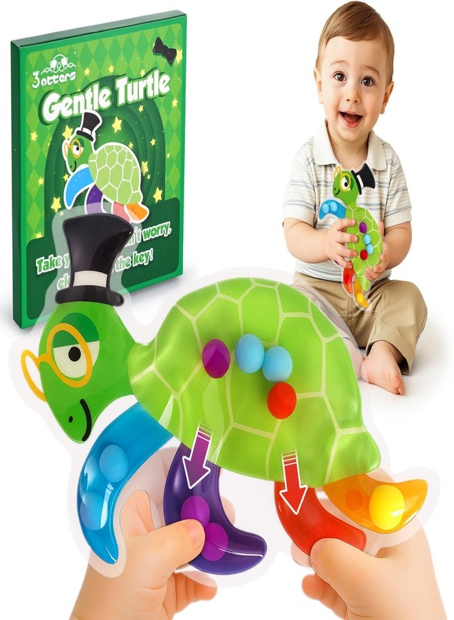 3 otters Color Sorting Toy, Matching Games for Toddlers Sensory Fidget Toy for Kids Fine Motor Matching Games for Preschool Activities Travel Essential - Image 1