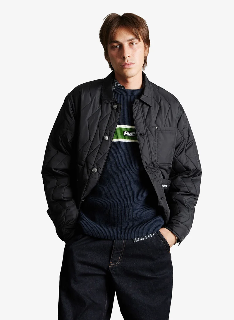 Huf Zig Zag Quilted Chore Jacket
