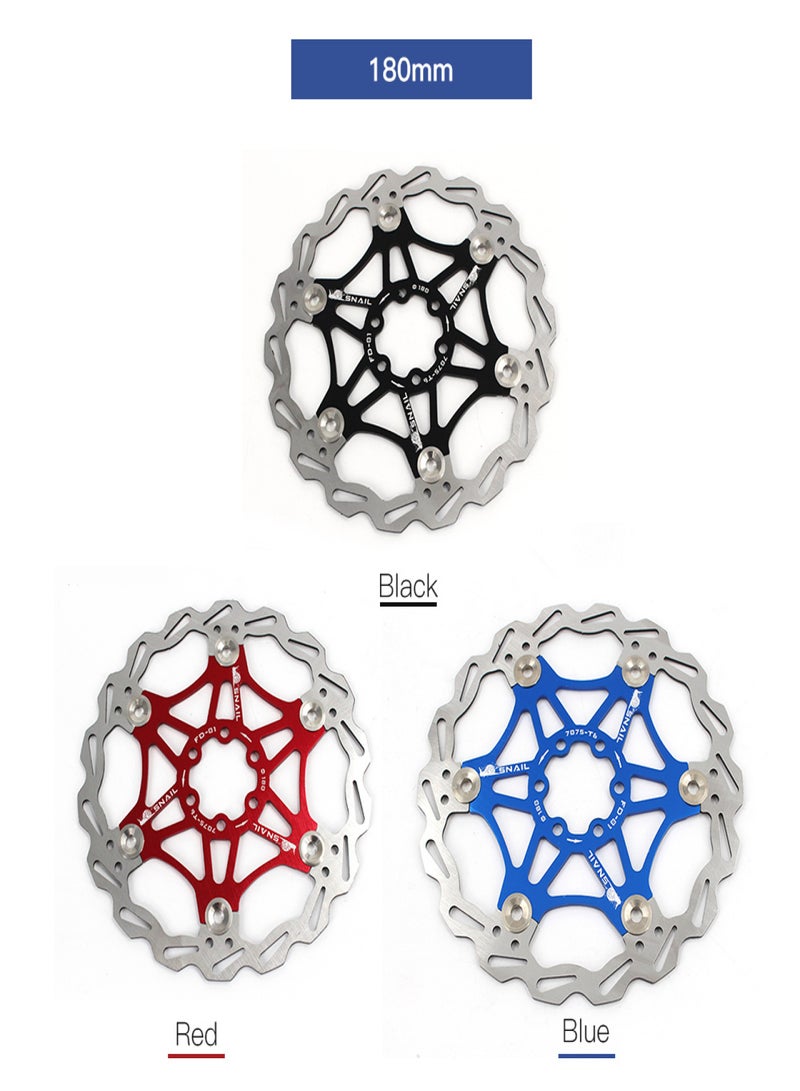 SNAIL Bike Cycling Bicycle Floating Disc Rotor MTB Mountain Bike 6 Bolts Disc Brake Rotor 160MM / 180MM - Image 5