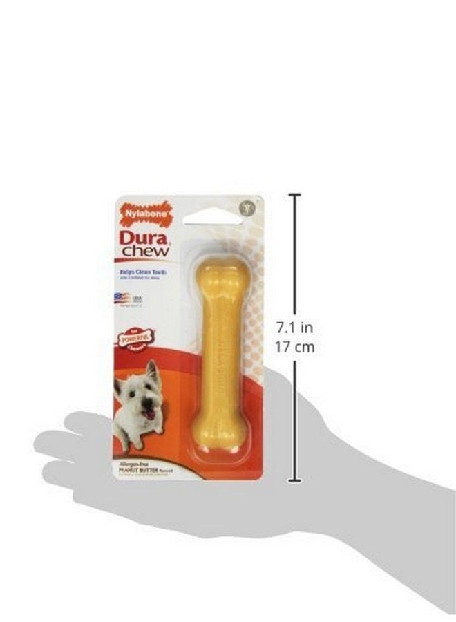 Nylabone Dura Chew Dog Chew Bones (Peanut Butter, 3-Bones) - Image 3