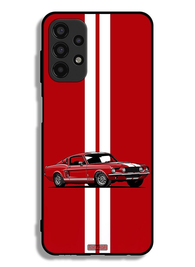 Tolwak Samsung Galaxy A13 4G Protective Case Cover Vintage Car Abstract Art - Image 1