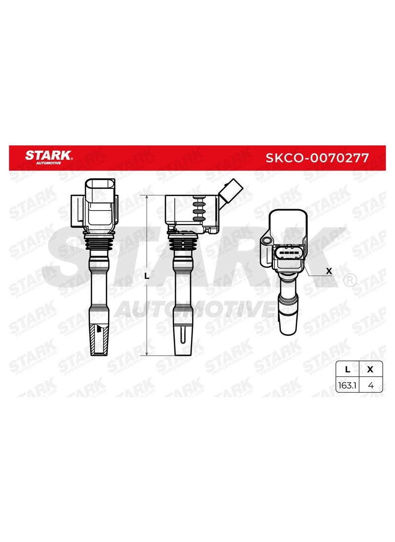 Stark STARK - IGNITION COIL FOR VW / AUDI / BENTELY / PORSCHE - 06H905110G / 06H905110P / 06J905110K / 06J905110F / 06H905110E / 06J905110E / 06H905110F / 06H905110D / 06H905110H / 06K905110D / 06K905110C / L06K905110G / 06L905110D / 06J905110G / 06L905110C / 06J905110N / 06L905110K / 06L905110E / 06L905110F / 06L905110H / 06H905110L /06K905110G / 06K905110H / 06H905110J / 06K905110N / 06H905110T / 06H905110M / 95890511001 / 95890511000 / 06J905110B / PAC905110 / PAC905110A  - Image 4