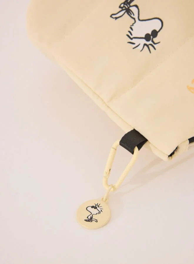 women'secret Medium Snoopy yellow vanity case