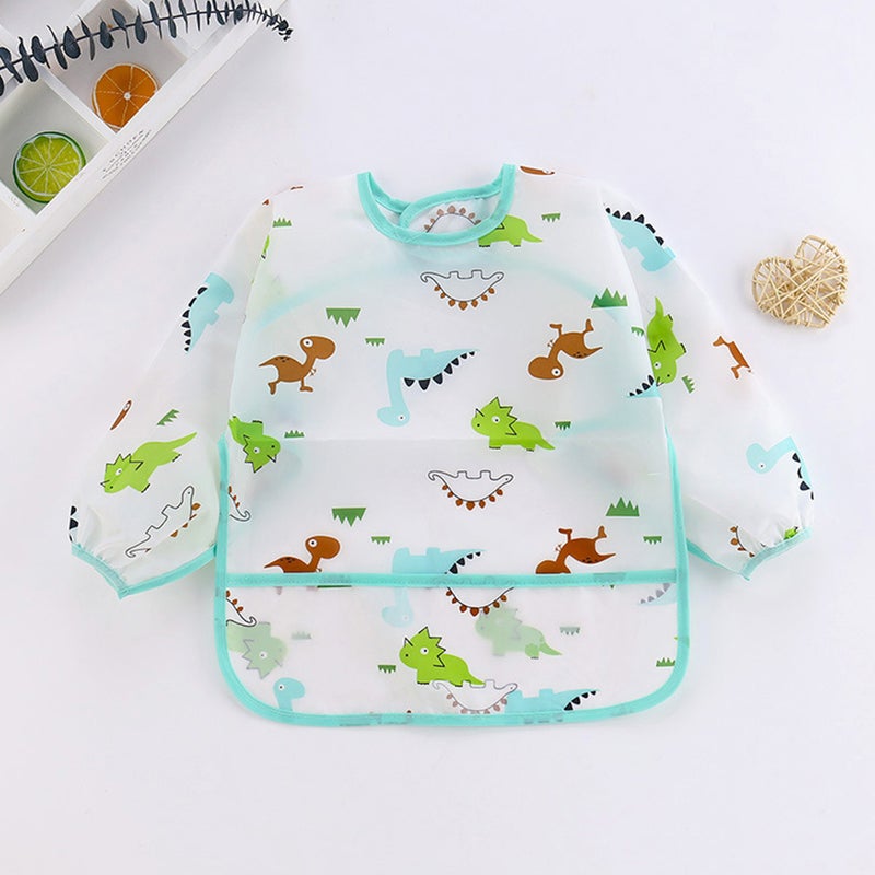 5 Pcs Sleeved Baby Bibs Sleeved Bib Practical Baby Smock - Image 3