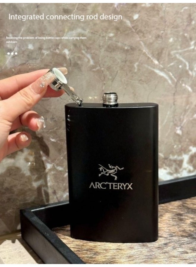 أركتريكس ARC'TERYX 200 مل كوب فولاذ المقاوم للصدأ خفيف الوزن  رفيق مدمج للمشي لمسافات طويلة والتخييم والمغامرات في الهواء الطلق  فولاذ 304 من الدرجة الغذائية ، تصميم مضاد للتسرب ، 150 غرام فقط - Image 3