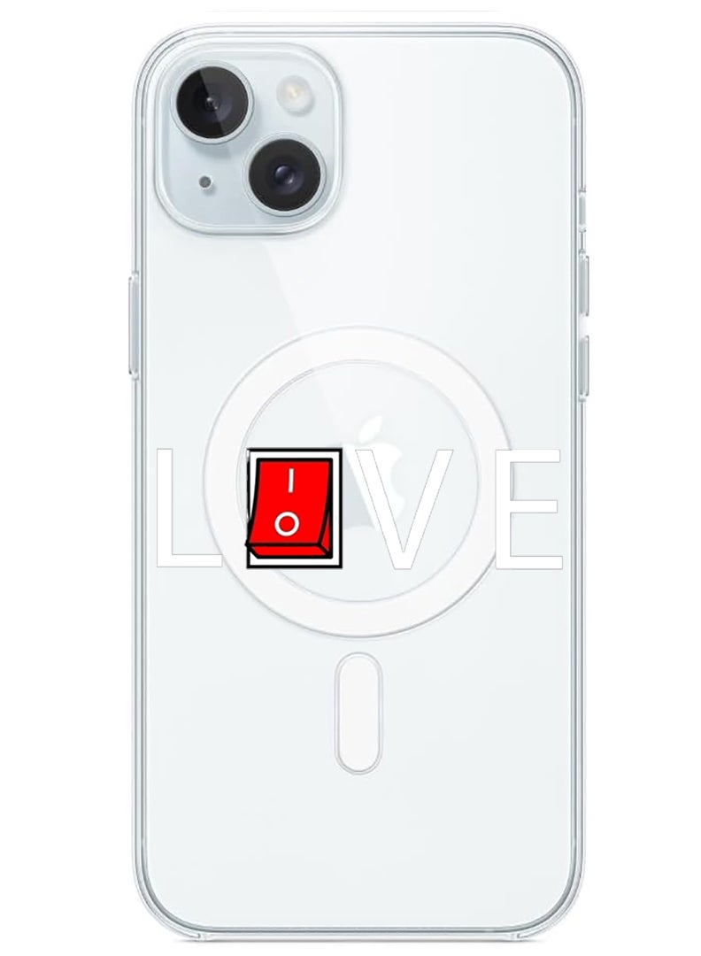 Theodor Magnetic Case for iPhone 15 6.1-inch Compatible with MagSafe Wireless Charging, Shockproof Phone Bumper Cover Live - Image 1