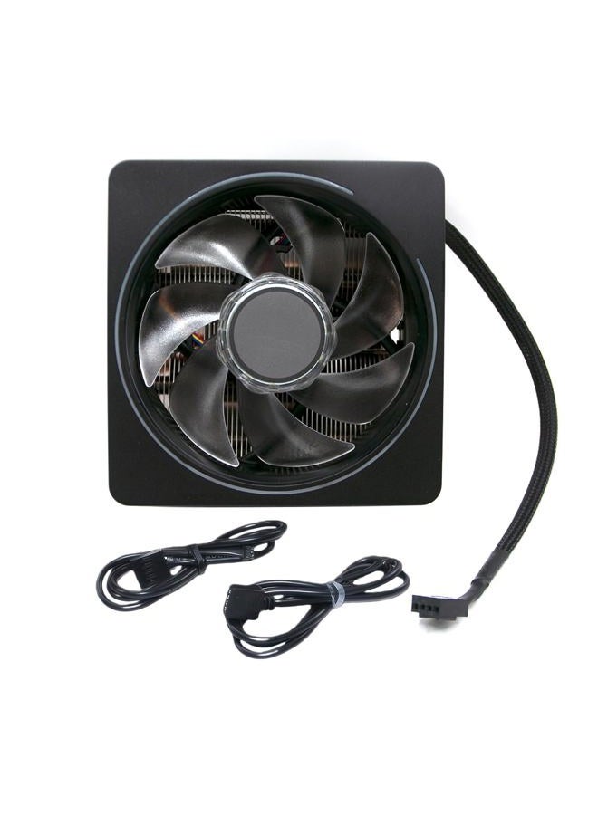 ARCSTILL CPU Wraith Prism Cooler RGB LED Aluminum Heatsink Copper Core Base 4-Pin PWM 95mm Fan Pre-Applied Thermal Paste Compatible with AMD Socket AM5 AM4 AM3 AM2, Ryzen 7 1700X 1800X 2700X 3700X 4700X 5700X - Image 2