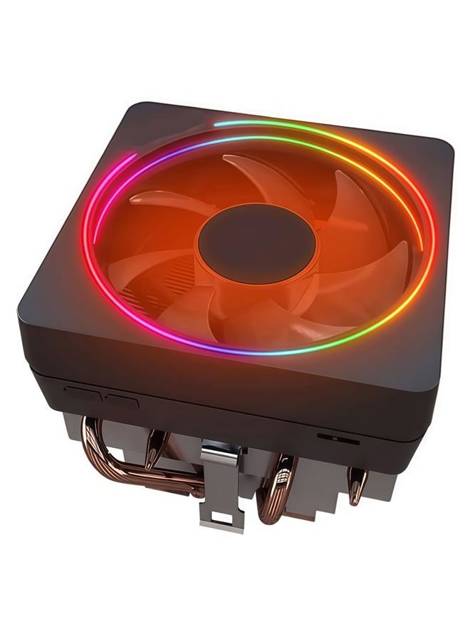 ARCSTILL CPU Wraith Prism Cooler RGB LED Aluminum Heatsink Copper Core Base 4-Pin PWM 95mm Fan Pre-Applied Thermal Paste Compatible with AMD Socket AM5 AM4 AM3 AM2, Ryzen 7 1700X 1800X 2700X 3700X 4700X 5700X - Image 1