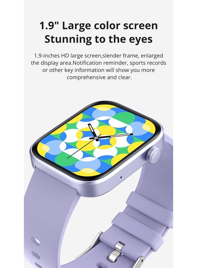 COLMI P71 Smart Watch - Sports Heart Rate Monitor, Step Counter, IP67 Water Resistant, Full Screen, Magnetic Attachment Smart Watch - Image 3