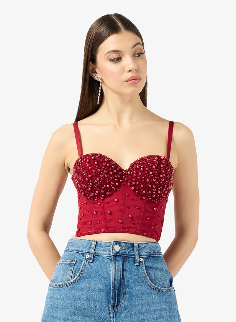ELLA Beaded Corset - Image 1