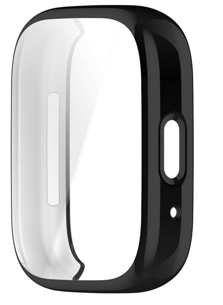 Generic TPU Full Protective Case Cover Compatible with Redmi Watch 3 Smartwatch (Black)  - Image 3