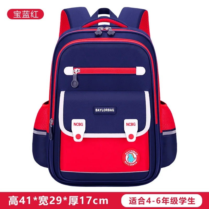 Bluejw 25 New Fashionable Oxford Nylon Lined Zipper Waterproof Burden-Reducing Air Cushion Belt 20L 1-3-6 Grade Primary Backpacks - Image 1