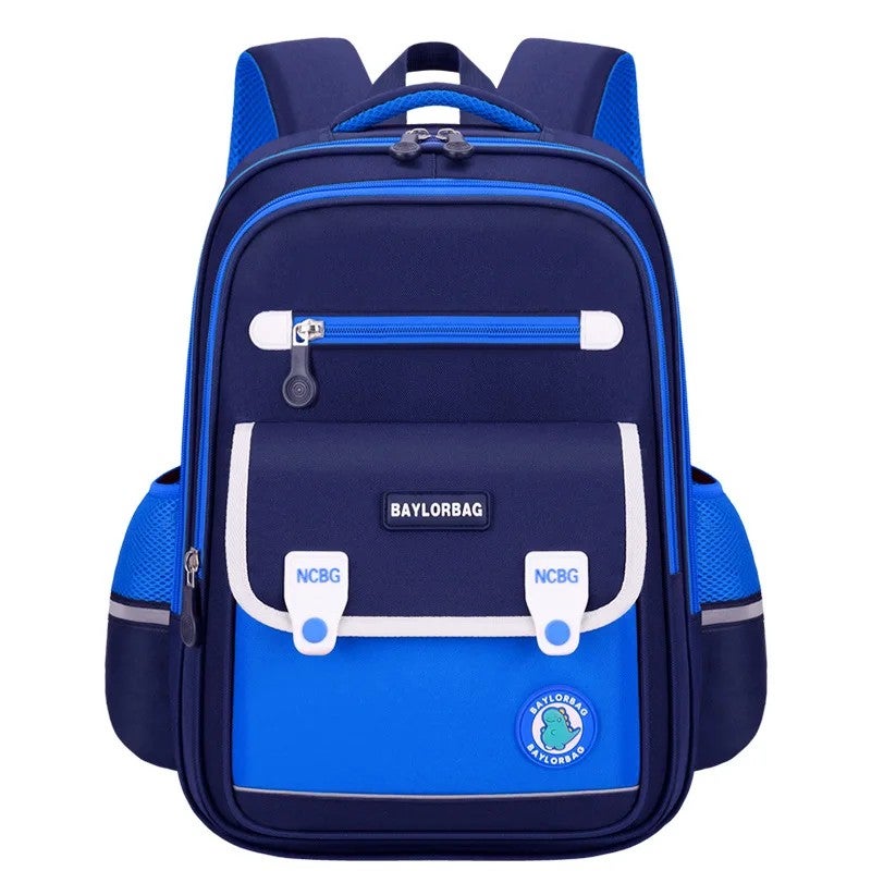 Bluejw 25 New Fashionable Oxford Nylon Lined Zipper Waterproof Burden-Reducing Air Cushion Belt 20L 1-3-6 Grade Primary Backpacks - Image 2