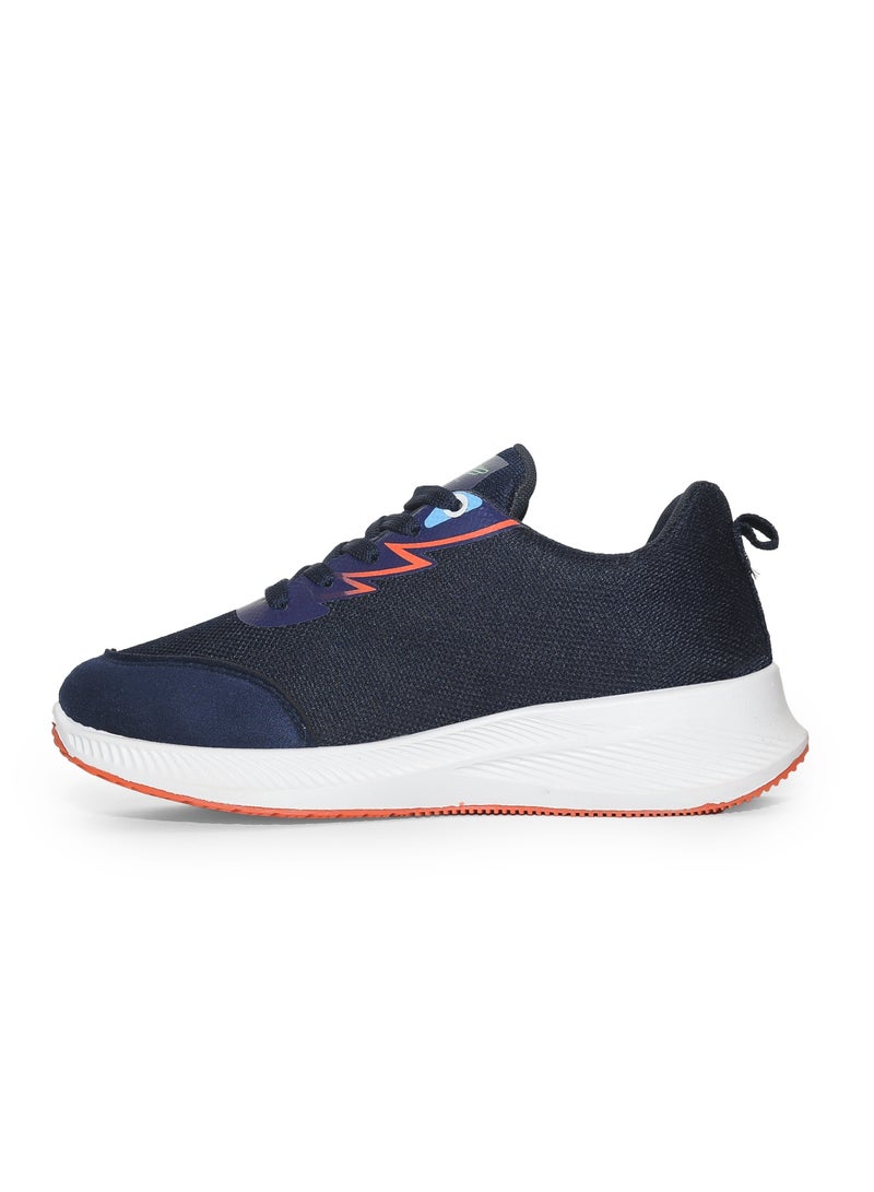 Desert Men's Sportive Knit Sneakers – Stylish Printed Design  - Image 3