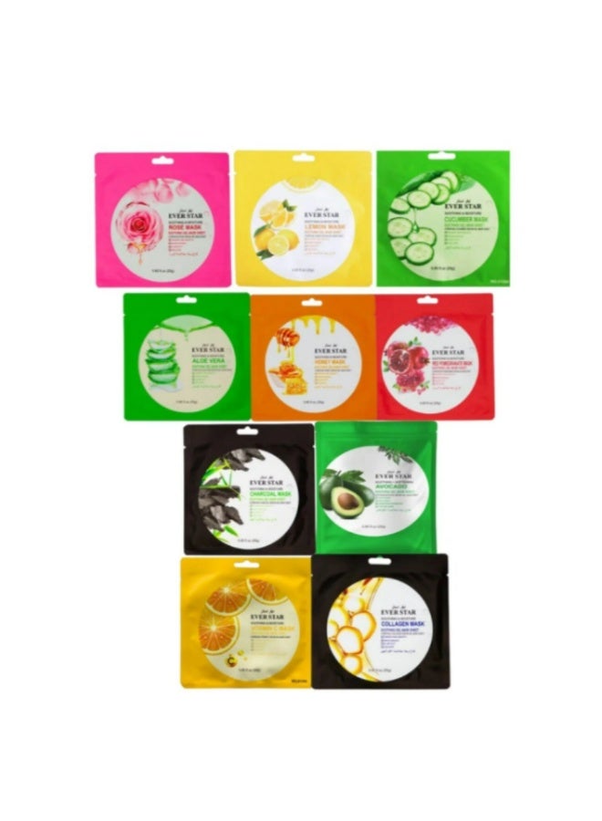 Ever star Everstar Face Mask Set - 10 Masks