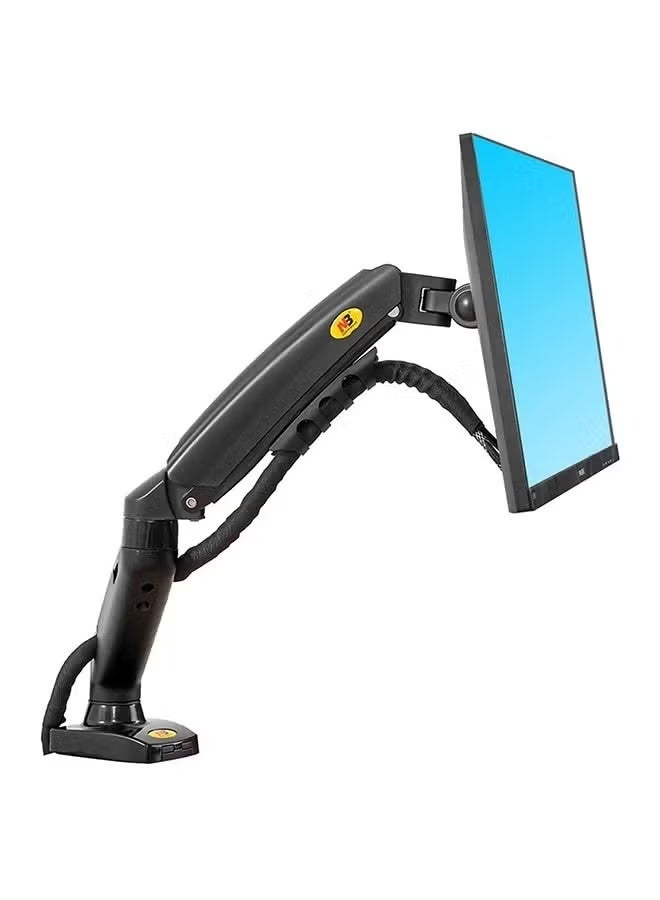 NB F80 Series Monitor Stand - Adjustable Desktop Mount, Fits 17-30 inch Monitors (up to 19.8 lbs), Tilt and Swivel - Gray - Image 5