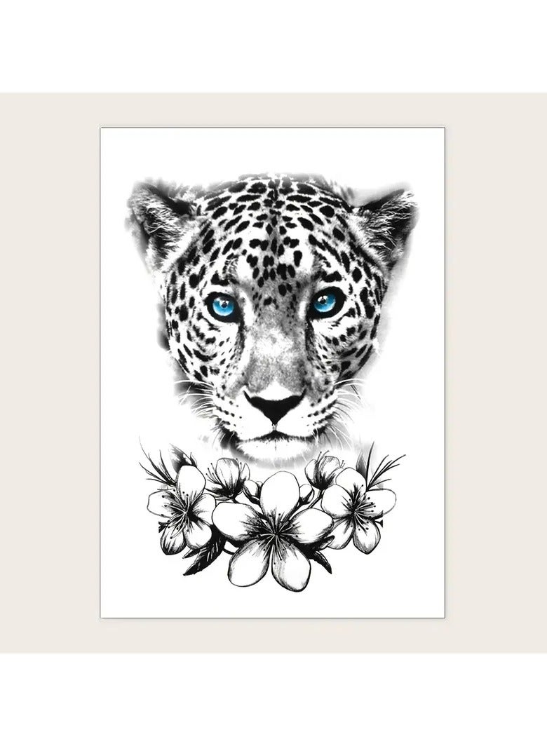 ORiTi Waterproof Leopard Pattern Arm Wrist Tattoo Sticker - Lasts 2-5 Days - Perfect for Men and Women - Image 5