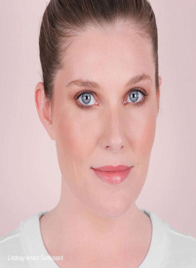 Wander Beauty Getaway Eye & Face Palette - Sunkissed (Light/Medium) - Full Face Makeup Palette Enriched With Vitamin E - For Day & Night Looks - 4 Shadows, Highlighter, Blush, and Bronzer - 0.34 fl oz - Image 5