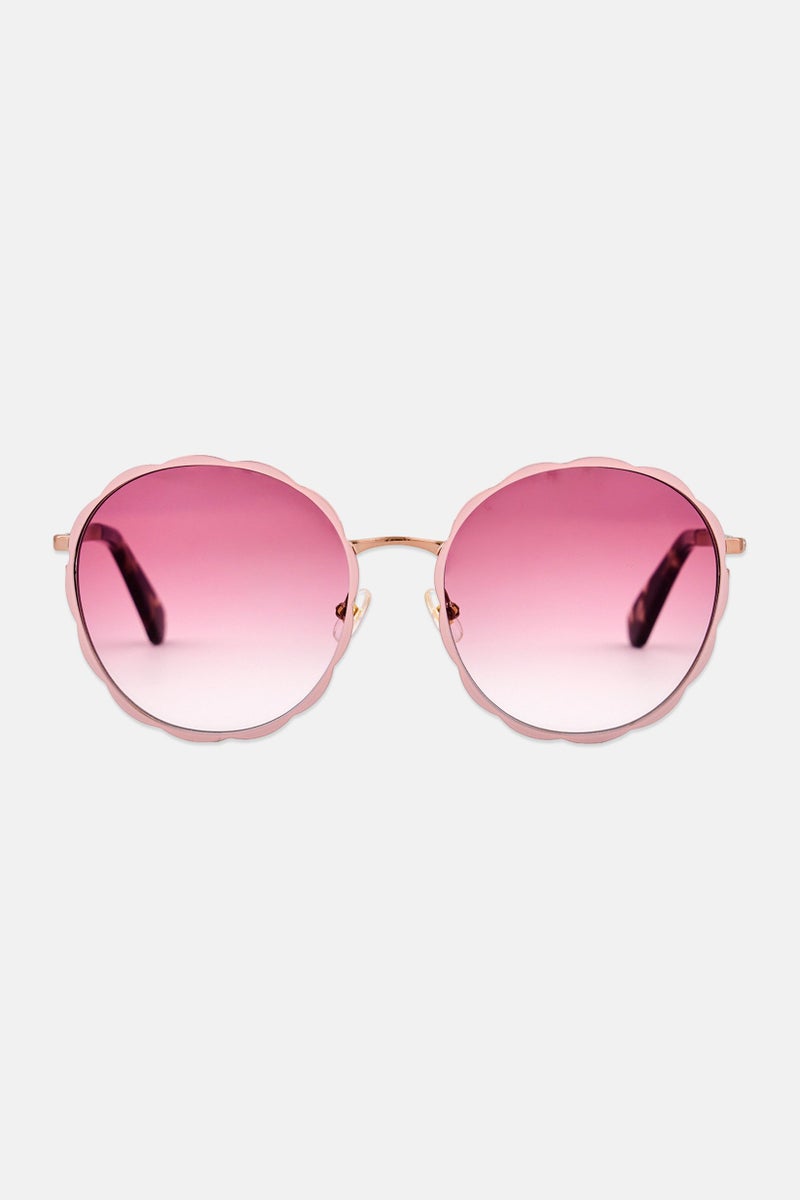Kate Spade Women Cannes/G/S Round Sunglasses, Pink - Image 1