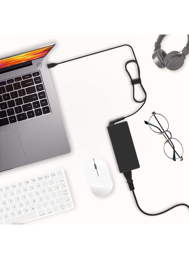 Salab Universal 65W USB C Charger - USB C Replacement Laptop Charger Compatible with Huawei Lenovo HP Asus Dell Samsung Acer Mac Book pro And All Computer or Smart Phones, Fast Type C AC Power Adapter Cord - Image 2