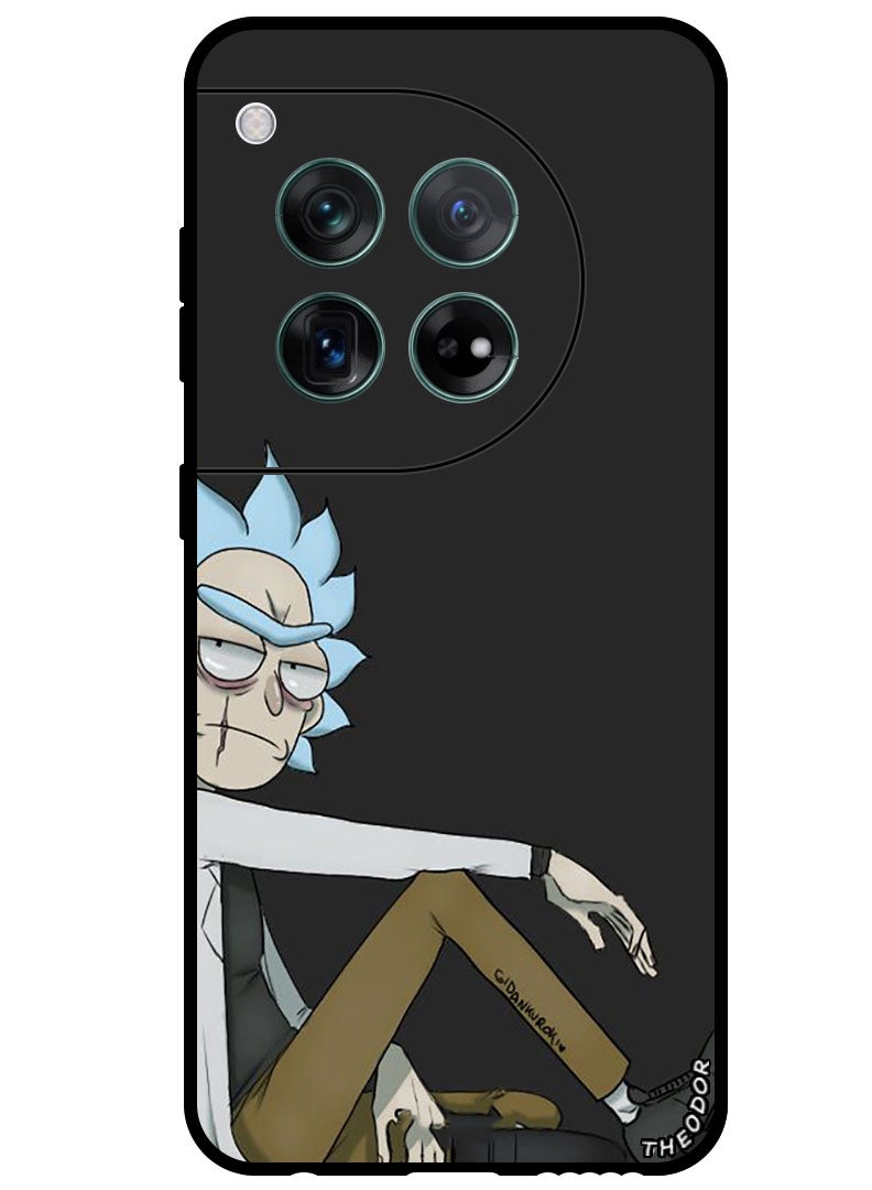 Theodor Protective Case Anti Scratch Shock Proof Bumper Cover For OnePlus 12 Rick - Image 1