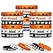 Genuvi Halloween Rubber Bracelets 30 PCS Bulk Halloween Party Favors for Kids Supplies Silicone Wristbands for Gifts Toys Trick or Treat Goodie Bag Fillers Student Classroom Prizes for Kids Teens Girls Boys - Image 3