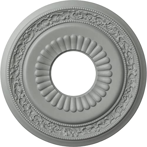 Ekena Millwork CM20LN 20 5/8-Inch OD x 6 1/4-Inch ID x 1 3/8-Inch P Lauren Ceiling Medallion - Image 1