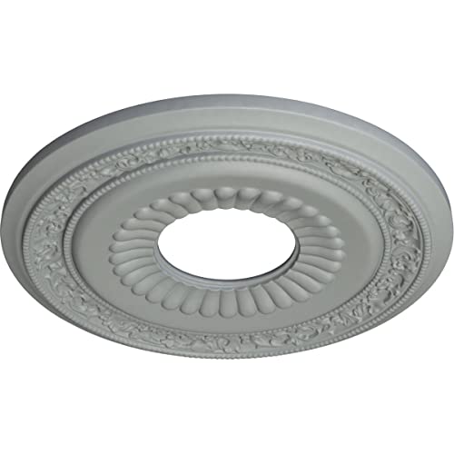 Ekena Millwork CM20LN 20 5/8-Inch OD x 6 1/4-Inch ID x 1 3/8-Inch P Lauren Ceiling Medallion - Image 2