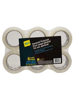 Seal-It Le Page Seal It All Purpose Tape 1.88 Inch X 109.4 Yards 6 Pack (56351). Clear  - Image 1