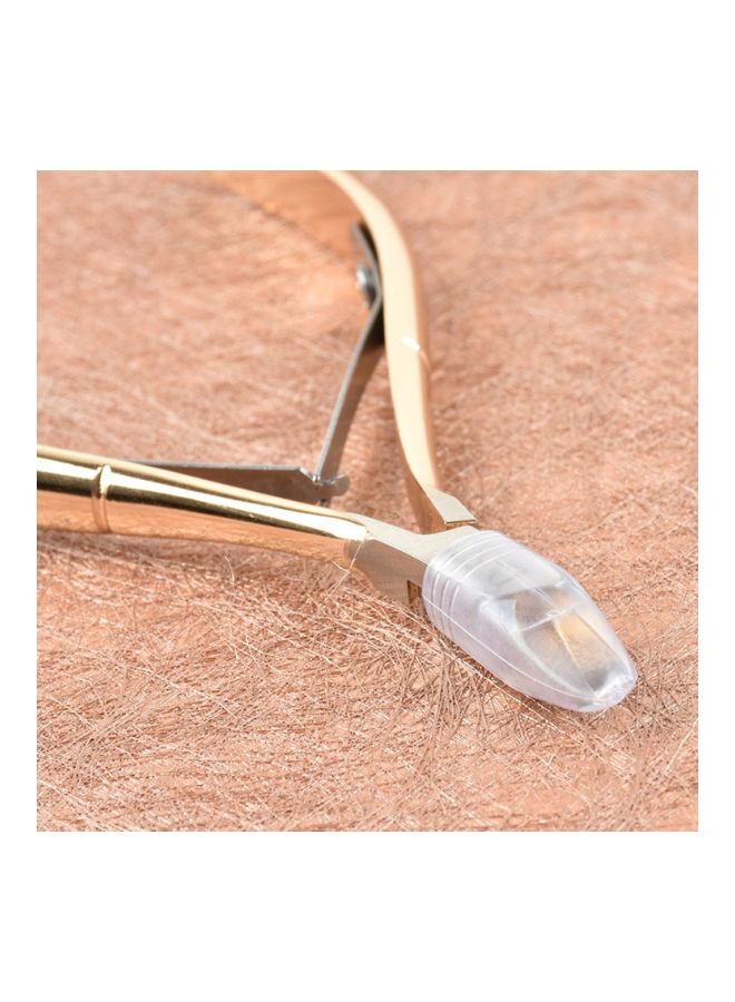 Generic Stainless Steel Cuticle Cutter Gold  - Image 3