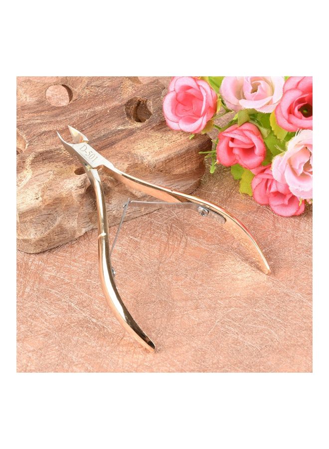 Generic Stainless Steel Cuticle Cutter Gold  - Image 2
