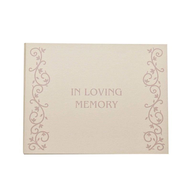 Juliana In Loving Memory Book of Condolence Guest Book FL303