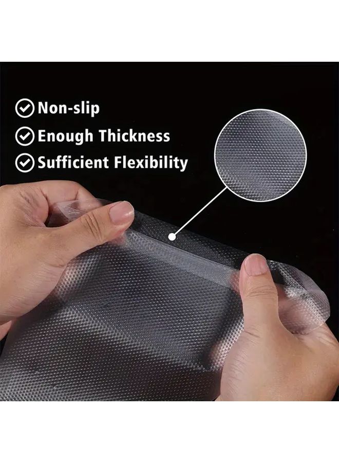 100 Pack Transparent Heavy Duty Leakproof Anti Slip Decorating Bags For Professional Baking - Image 2