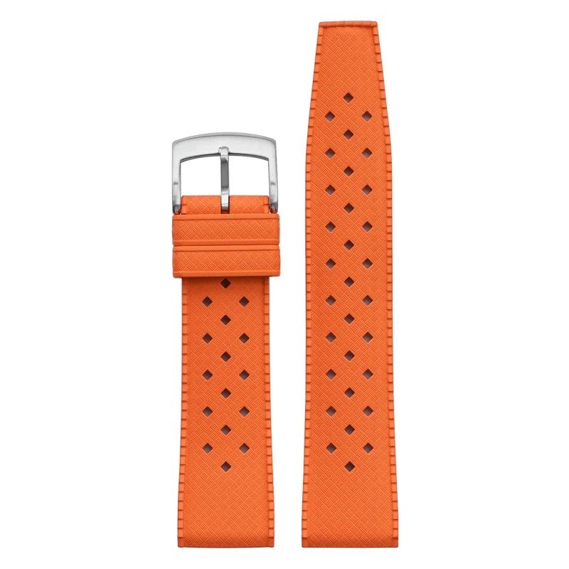 Bluejw Hot Sale 20mm 22mm FKM Rubber Watch Strap – Quick Release Fluororubber Replacement Band for Easy Watch Strap Replacement - Image 1
