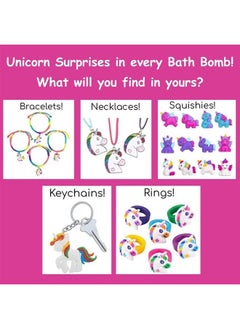 Bubble Bombs Unicorn Surprise Set | Bath Bombs for Kids with Toys and Jewelry Inside | 6-Pack Set in a Gift Box | Safe for Sensitive Skin | Fizzy and Bubbly Bath Balls for Boys & Girls - pzsku/Z49CBE717904FD77B6C5CZ/45/_/1681769156/82aa57d5-22ee-472f-86c5-8914f38d4649