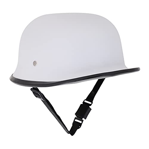 Sage Square German Multi-Purpose Half Helmet (White Matte) (Non-Motorized) - Image 1