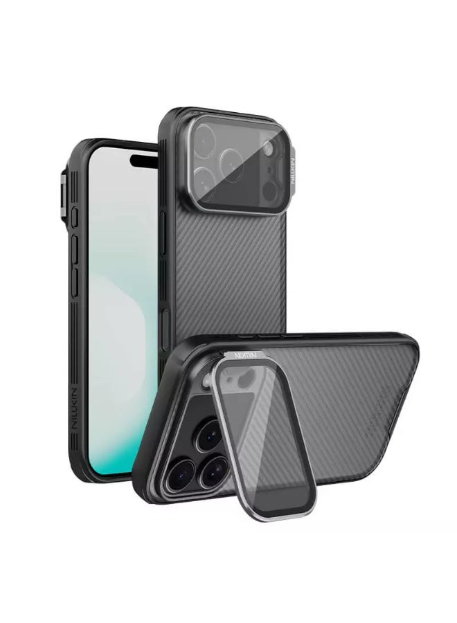 Nillkin Camshield Prop Transparent Lens Guard Edition Camera protective cover case Clear version for Apple iPhone 17 Pro 6.3 (2025) - Black - Image 2