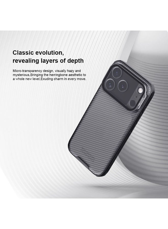 Nillkin Camshield Prop Transparent Lens Guard Edition Camera protective cover case Clear version for Apple iPhone 17 Pro 6.3 (2025) - Black - Image 5