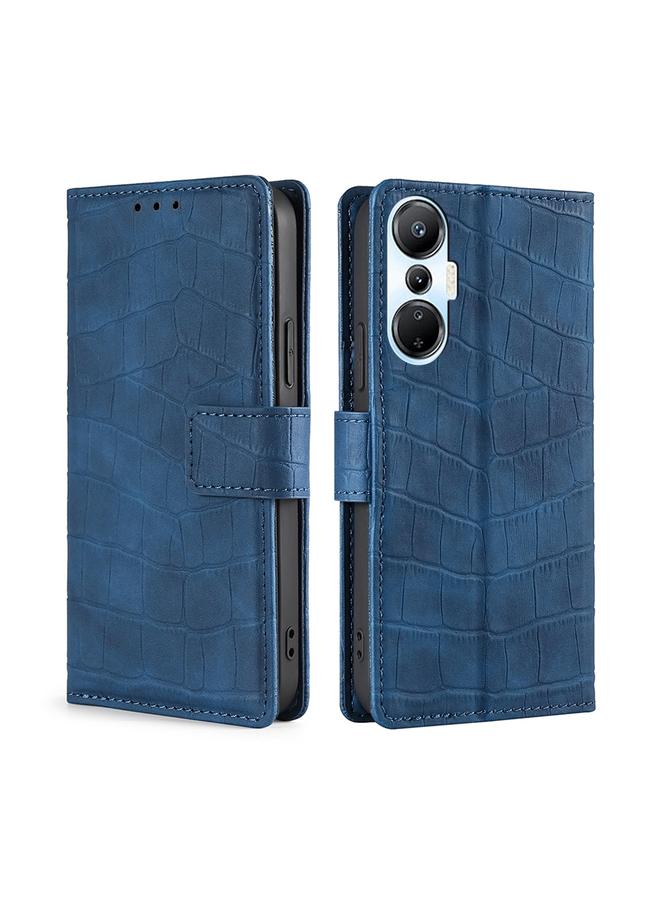 زبون جراب لهاتف Infinix Hot 20s مصنوع من جلد التمساح مع مشبك مغناطيسي - Image 1