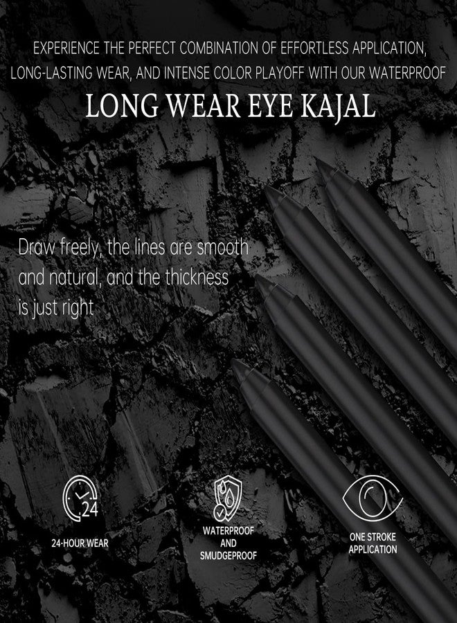 Henlics Paris Long Wear Eye Kajal - with Pencil Sharpener - Image 4